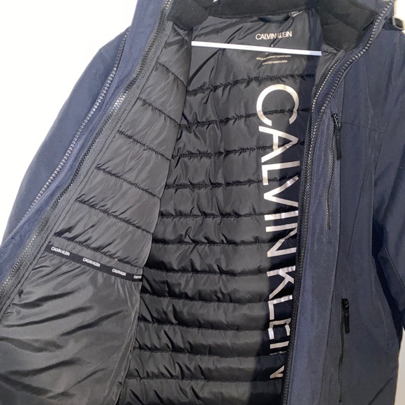 Calvin Klein 3 in 1 Water Resistant Jacket - Picture 1 of 13